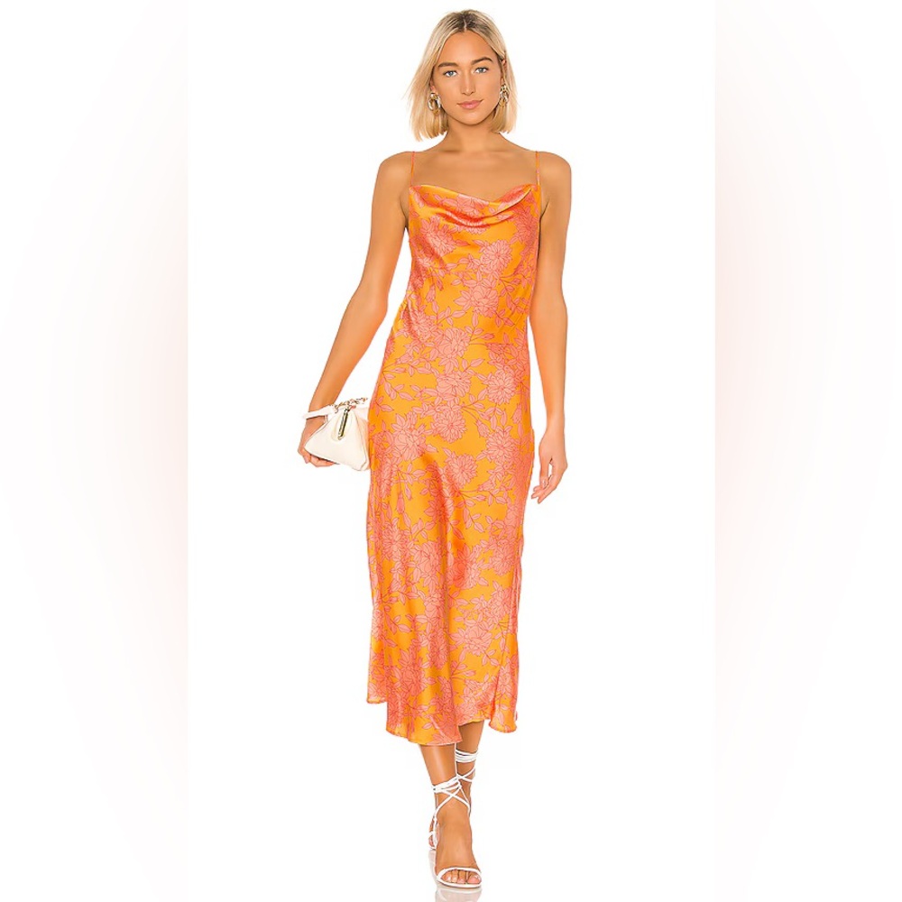 Privacy Please Skylar Maxi Dress in Marigold Ana Floral Size Medium